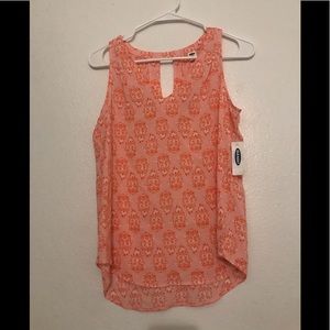Floral print tank top